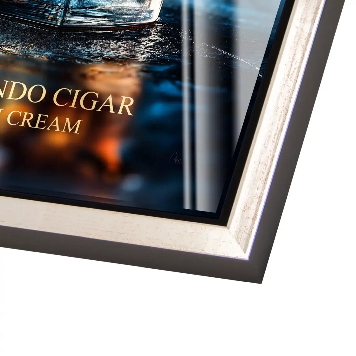 Highland Whisky Glow Acrylglas Bild