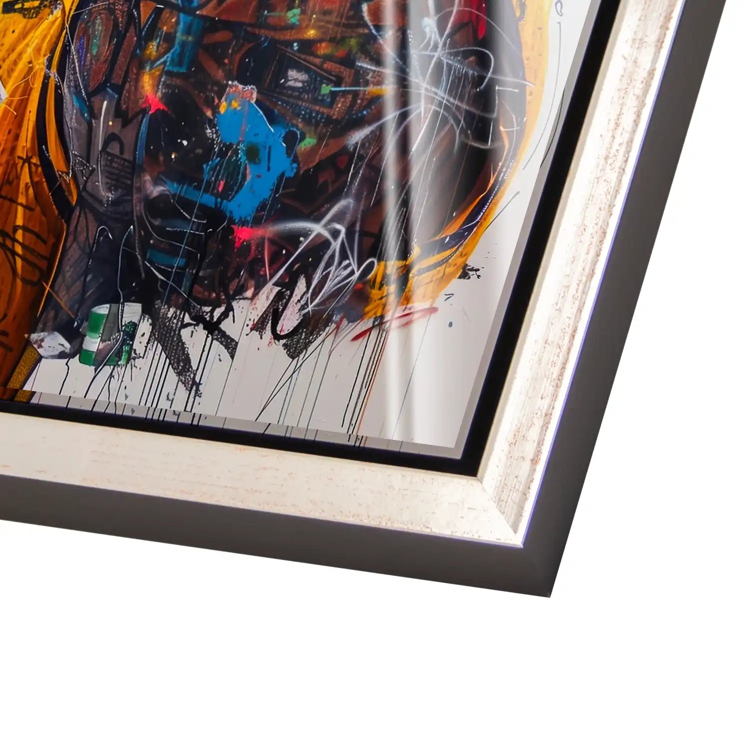 Kobe Basketball Graffiti Acrylglas Bild INGALERIE