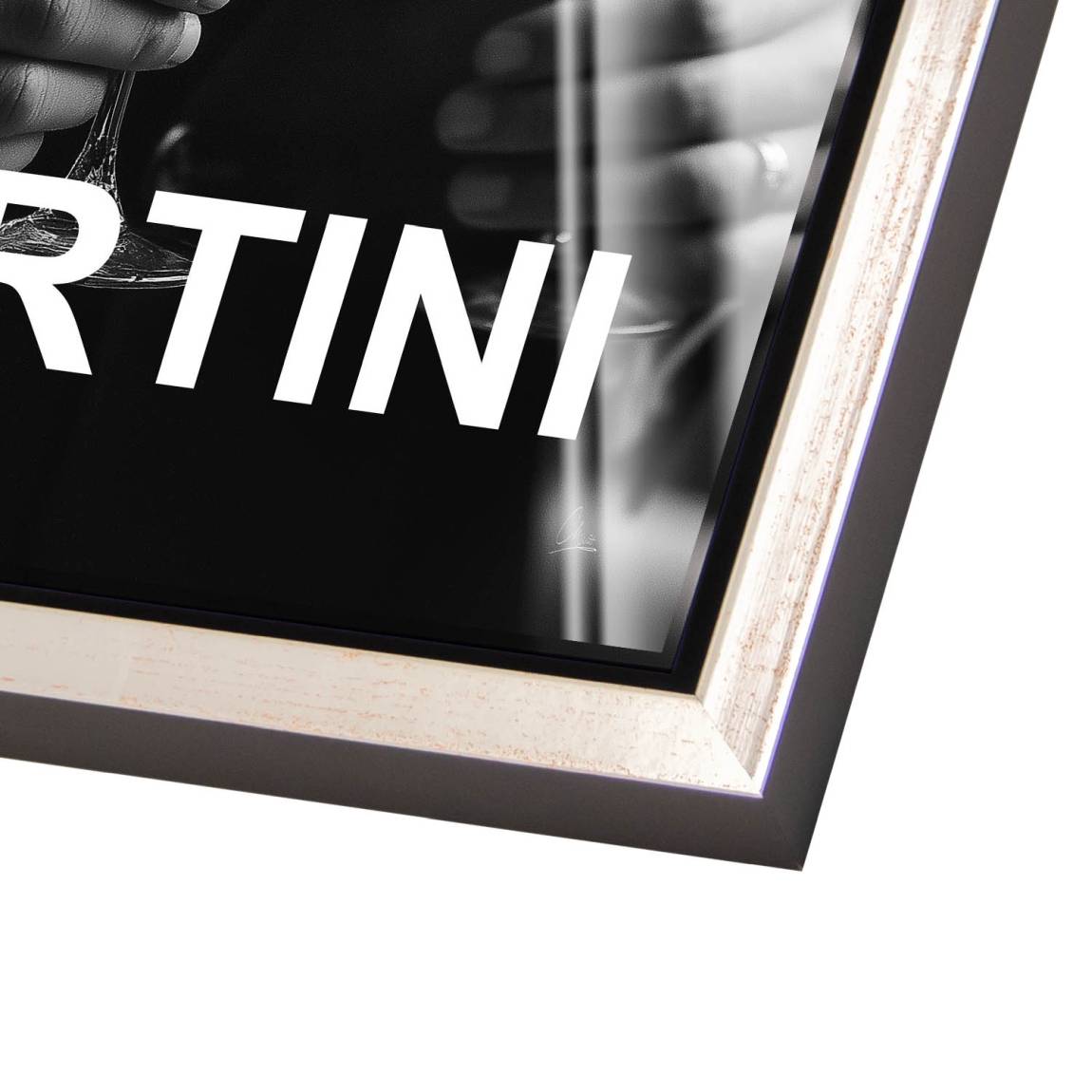 Martini Moment Acrylglas Bild