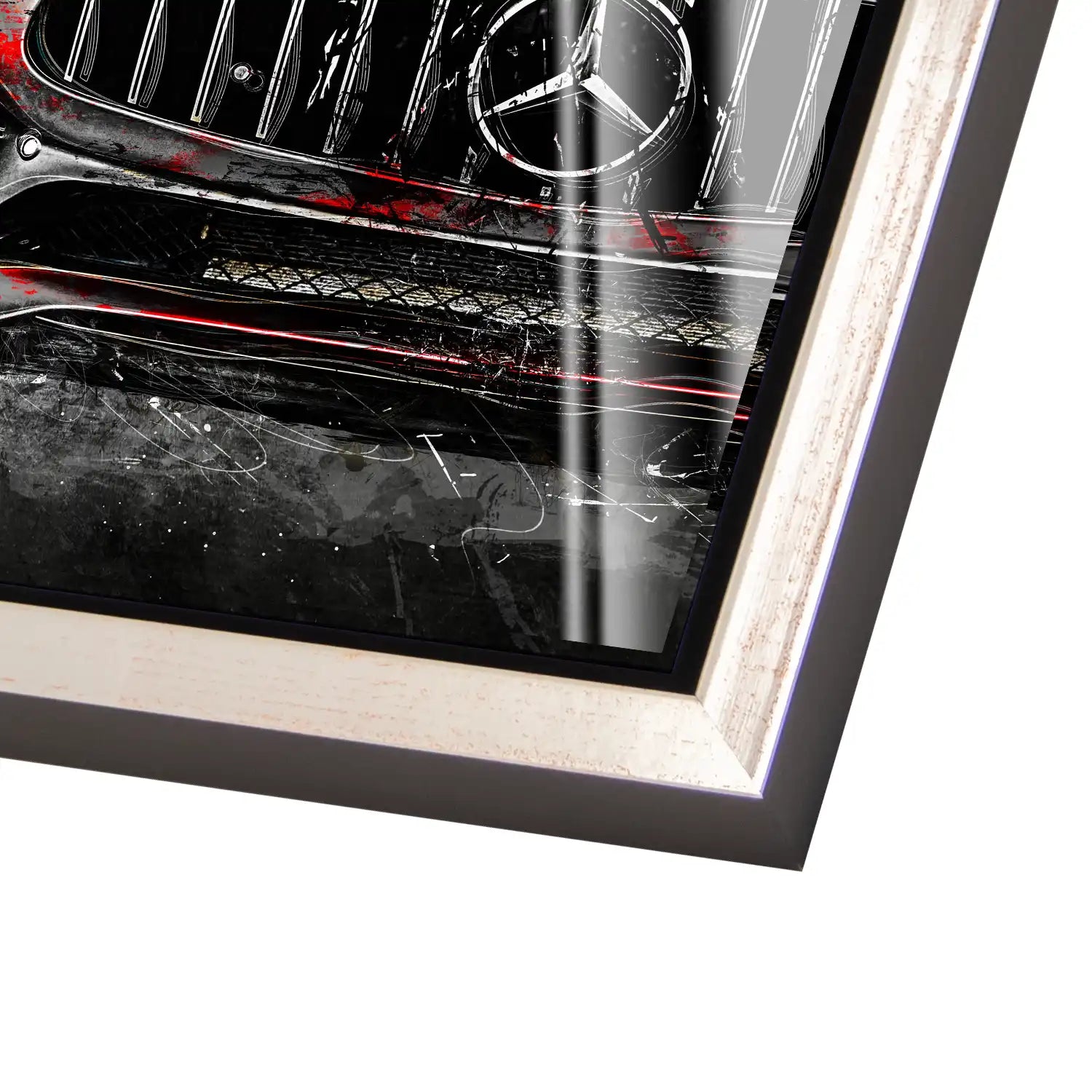 Mercedes AMG GT Abstrakt Modern Acrylglas Bild INGALERIE