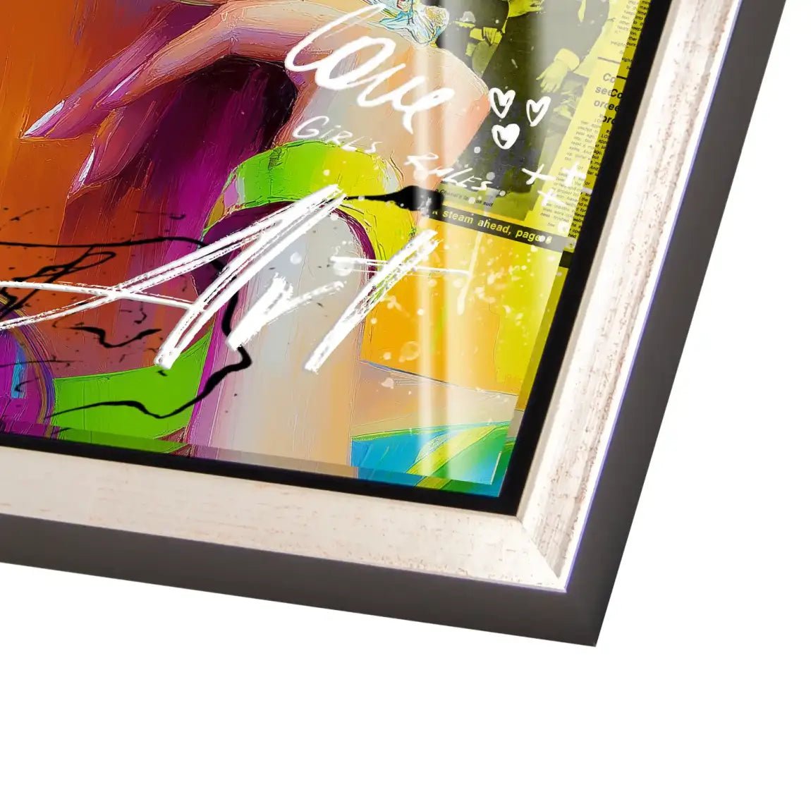 Chanel Pop Art Beauty Nr.4 Acrylglas Bild INGALERIE