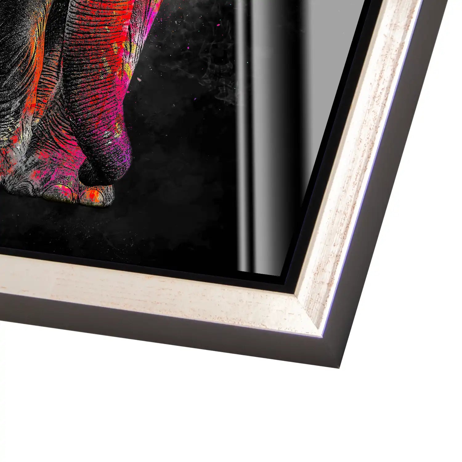 Elefant Color Style Acrylglas Bild INGALERIE