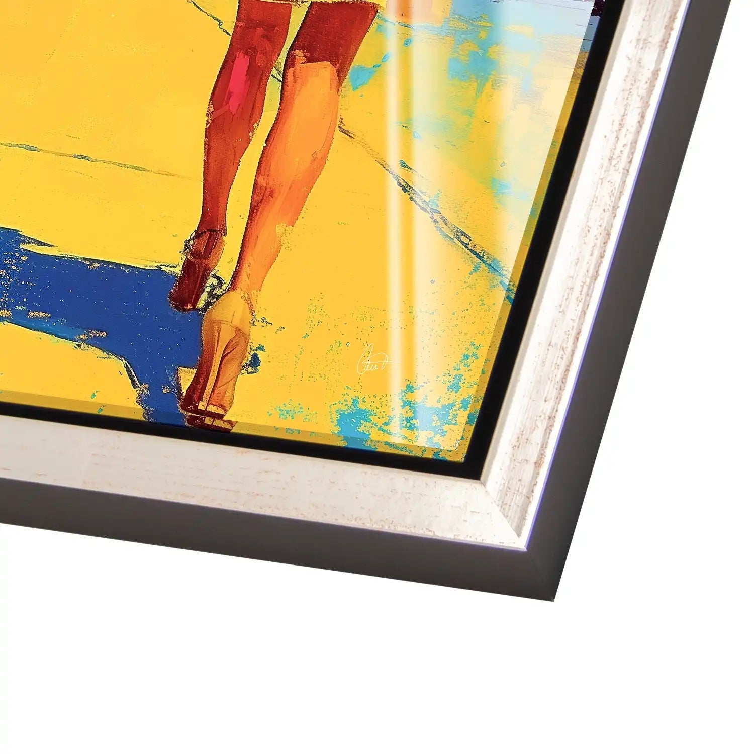 City Walk Pop Art Acrylglas Bild INGALERIE