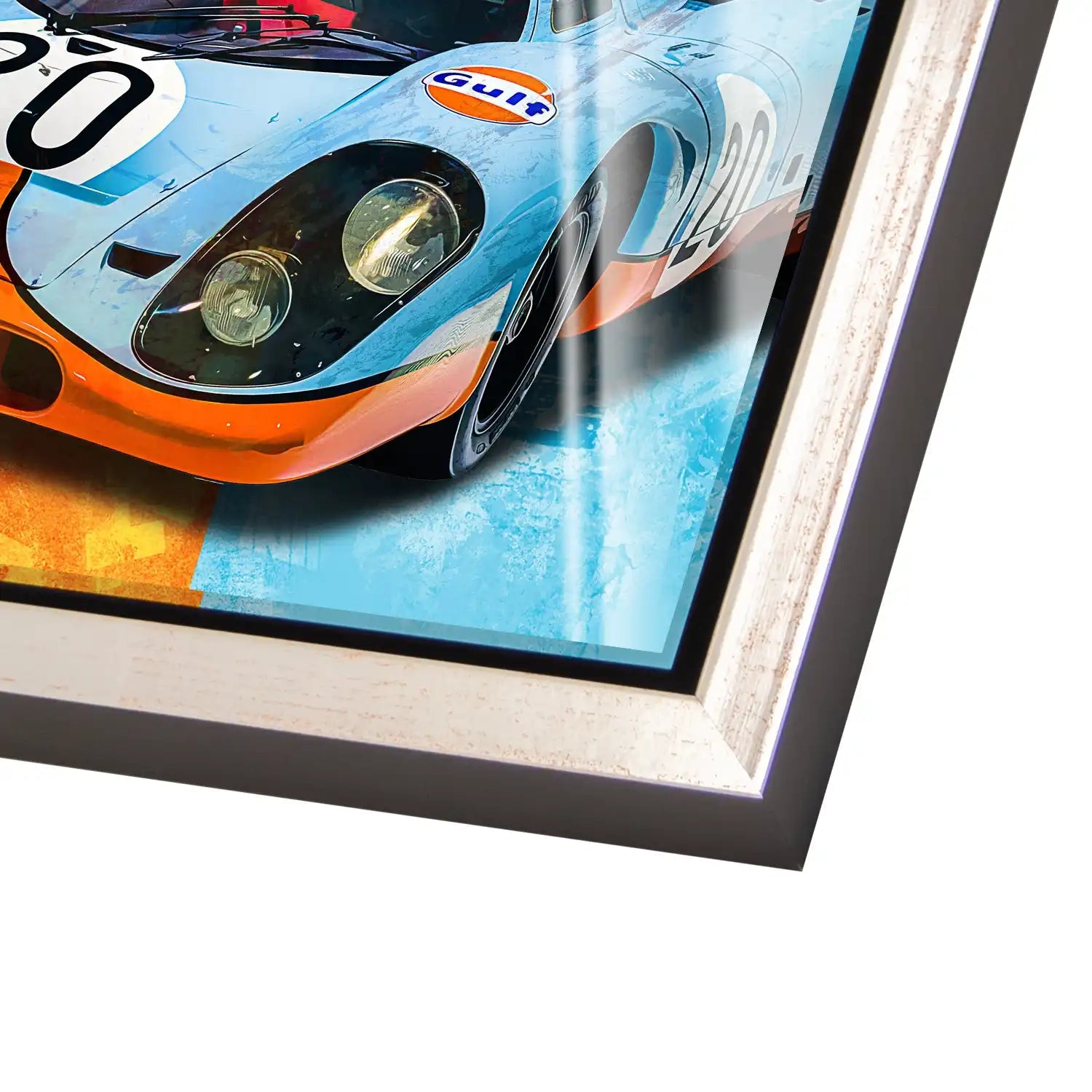 Steve Gulf Porsche 917 Acrylglas Bild INGALERIE