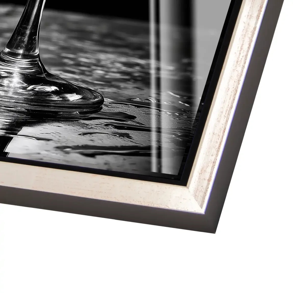 Martini Glas Noir Acrylglas Bild