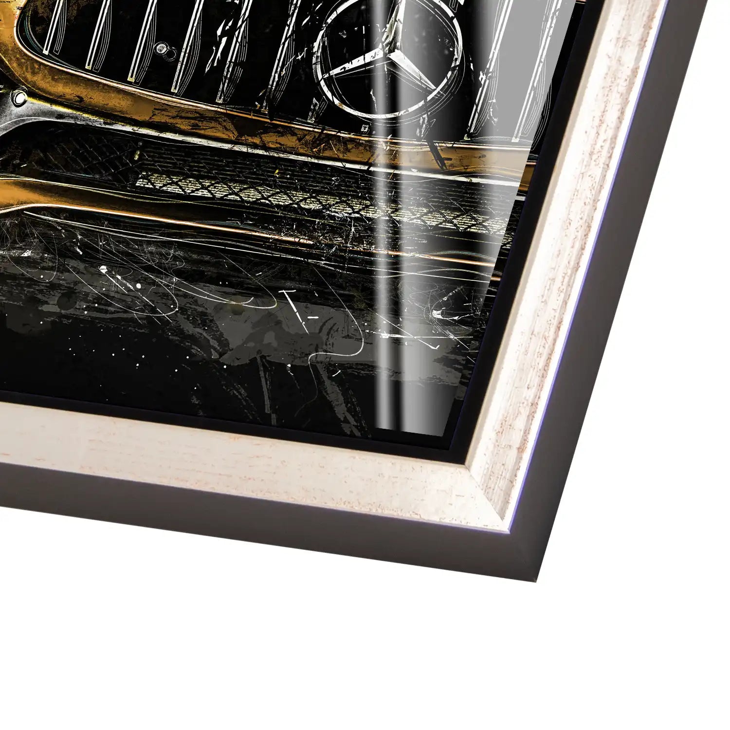Mercedes AMG GT Modern Art Acrylglas Bild INGALERIE
