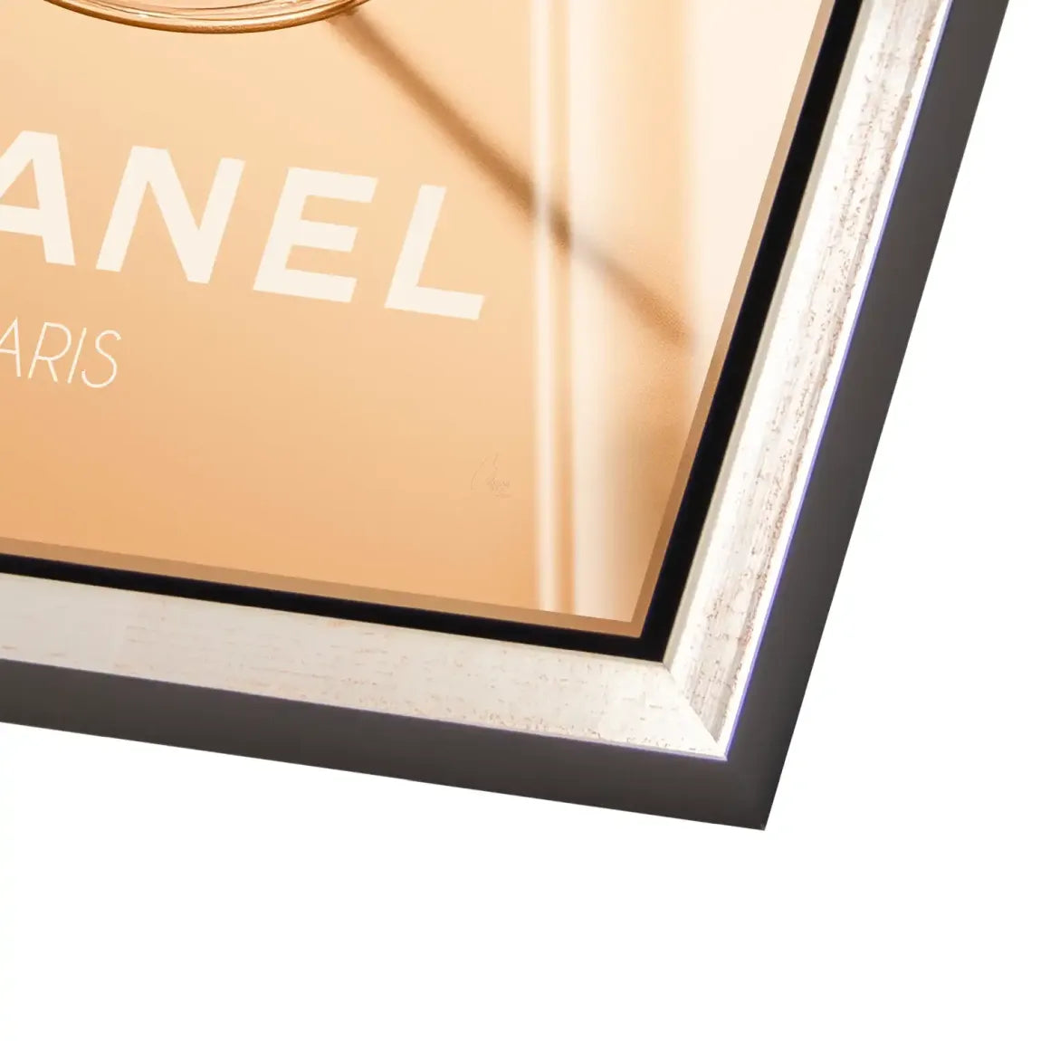 Chanel Glam Cocktail Acrylglas Bild