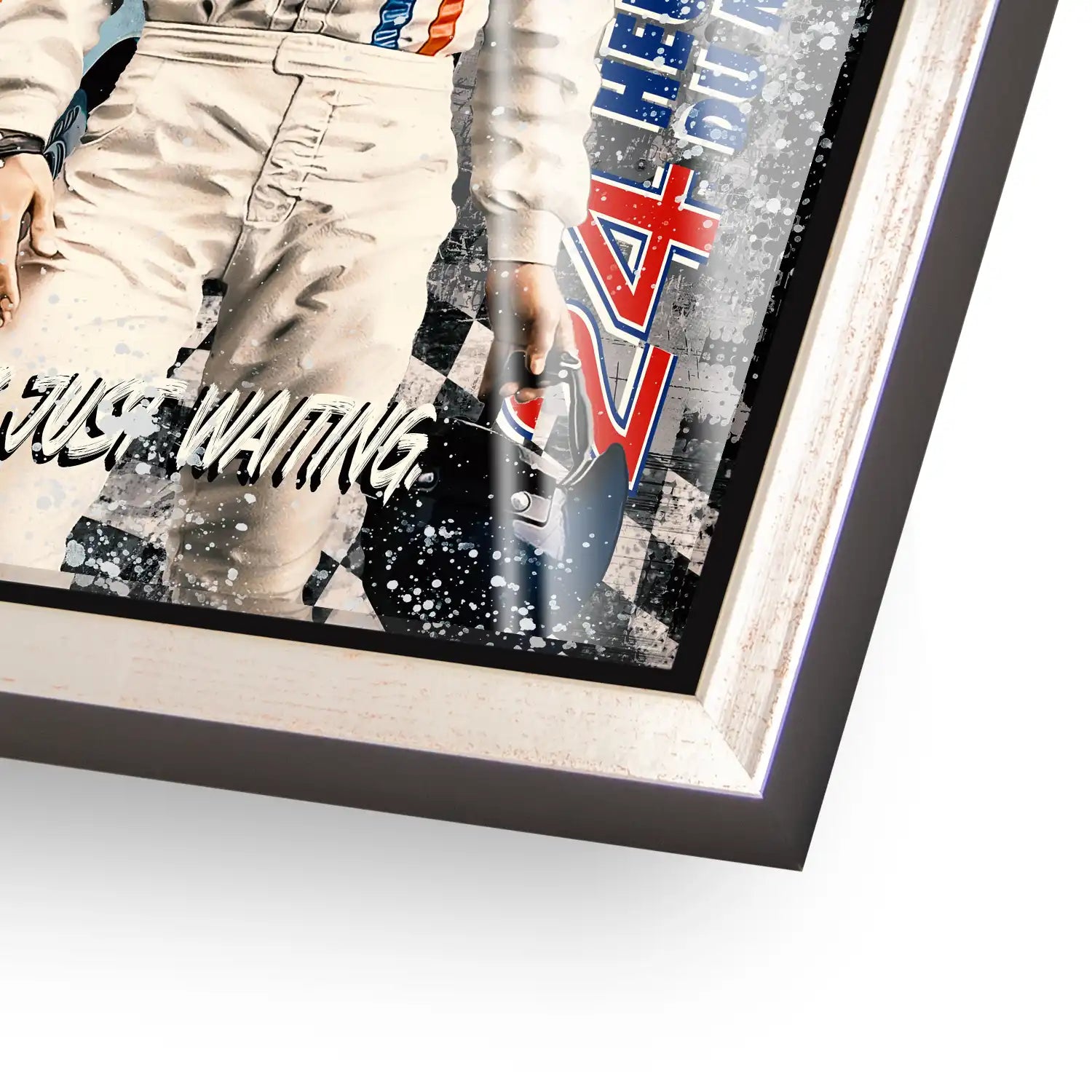 Steve Gulf Racing Acrylglas Bild INGALERIE
