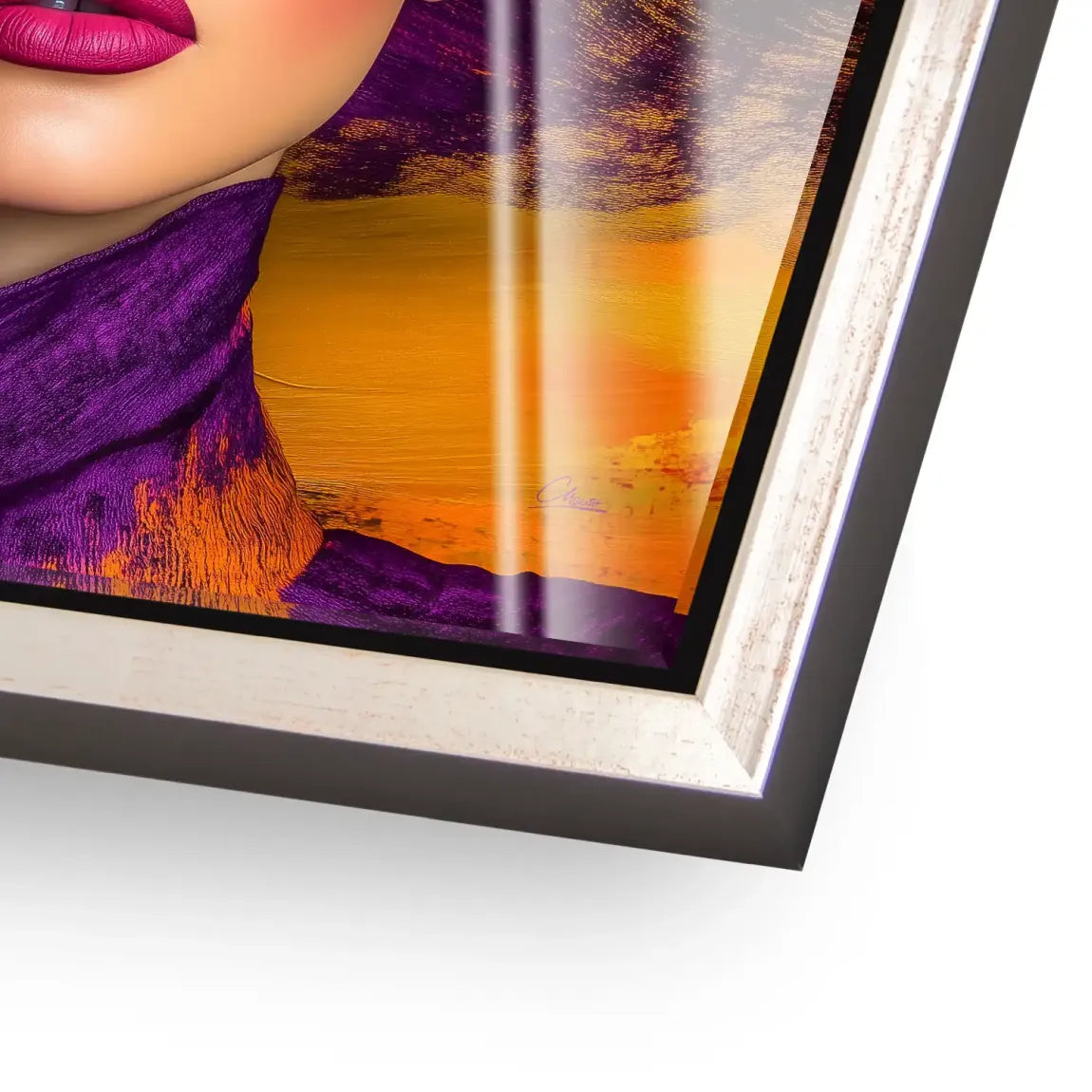 Femme Elegance Acrylglas Bild INGALERIE