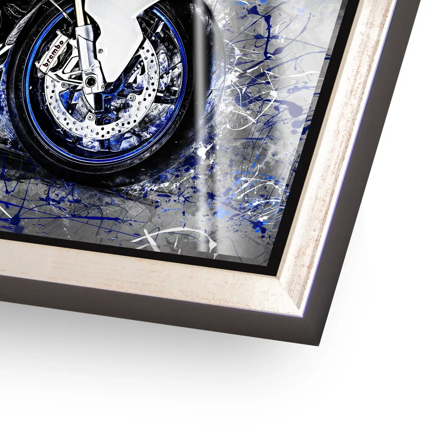 BMW HP2 Abstrakt Style Acrylglas Bild INGALERIE