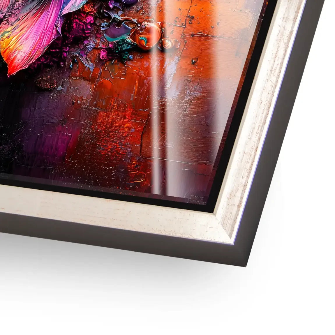 Feuerblüte der Elemente Acrylglas Bild INGALERIE