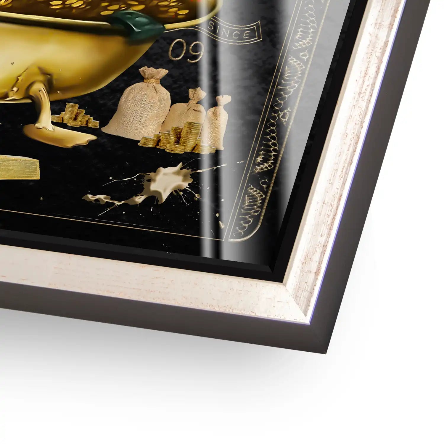 Dagobert Amex Badewanne Edition Acrylglas Bild INGALERIE