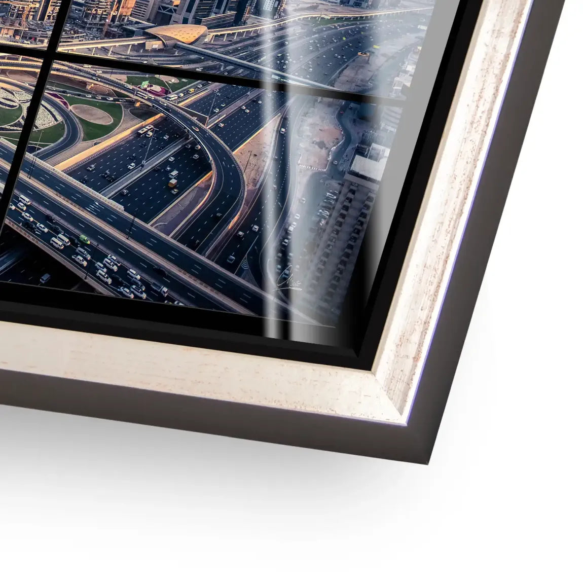 Skyline Dreams Dubai Acrylglas Bild