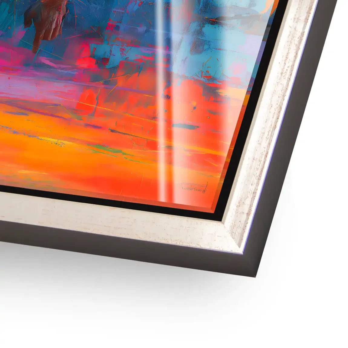 Kobe Abstrakt Acrylglas Bild INGALERIE
