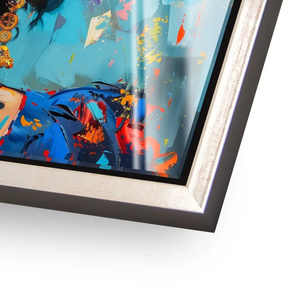 Lachende Frida Kahlo Nr.2 Acrylglas Bild INGALERIE