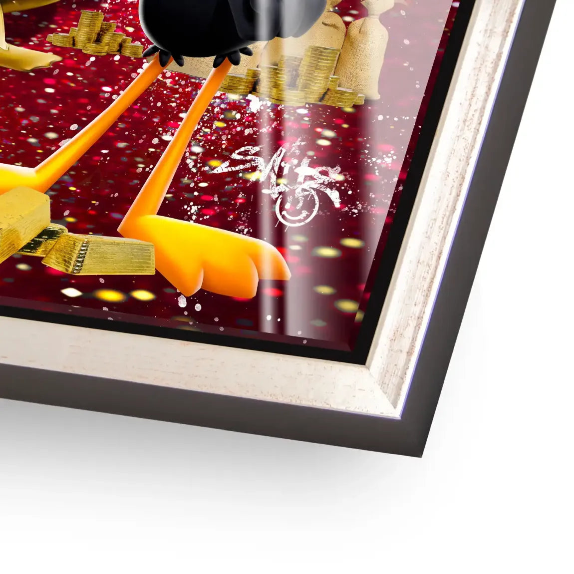 Luxury Duck Party Acrylglas Bild