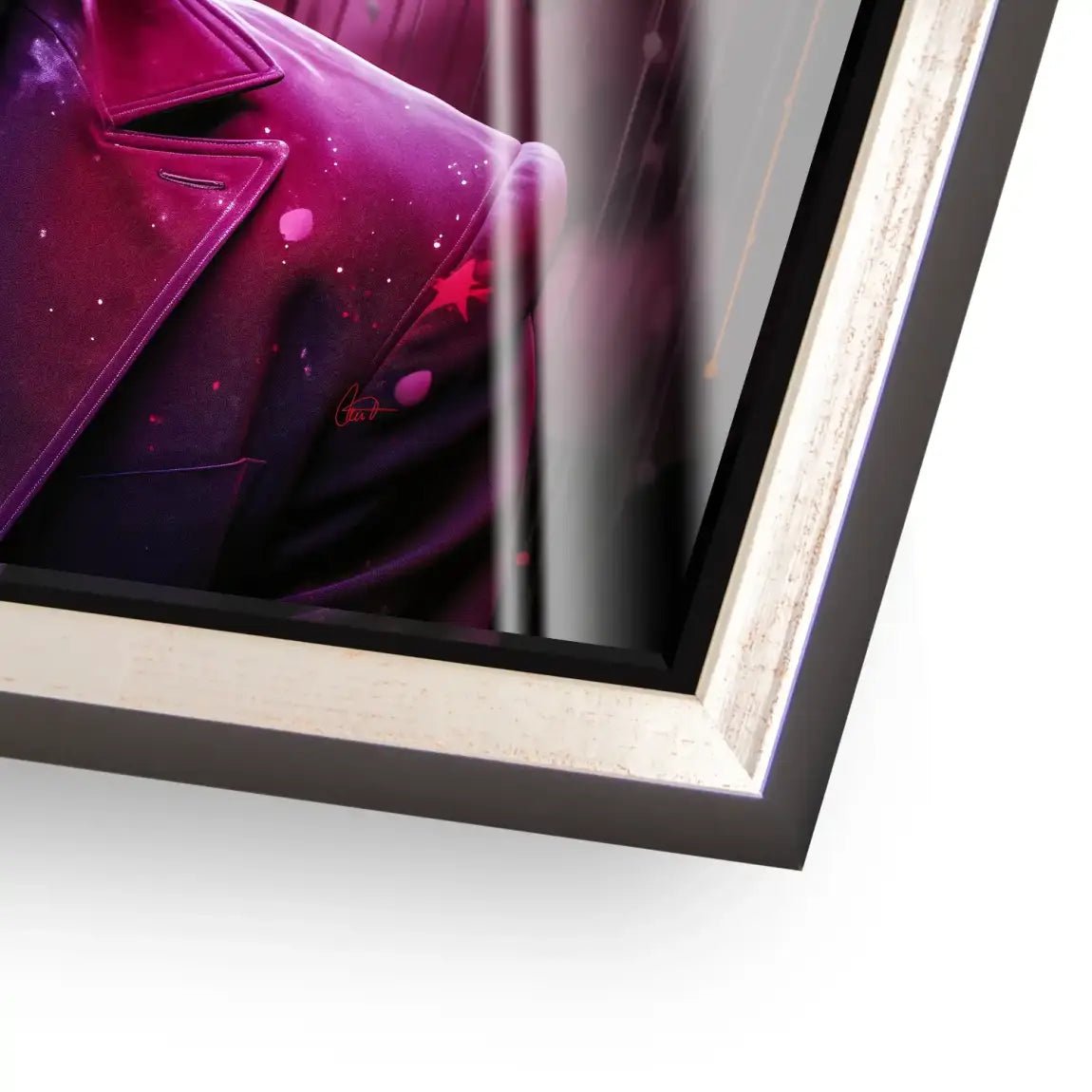 Joker Abrakt Acrylglas Bild INGALERIE