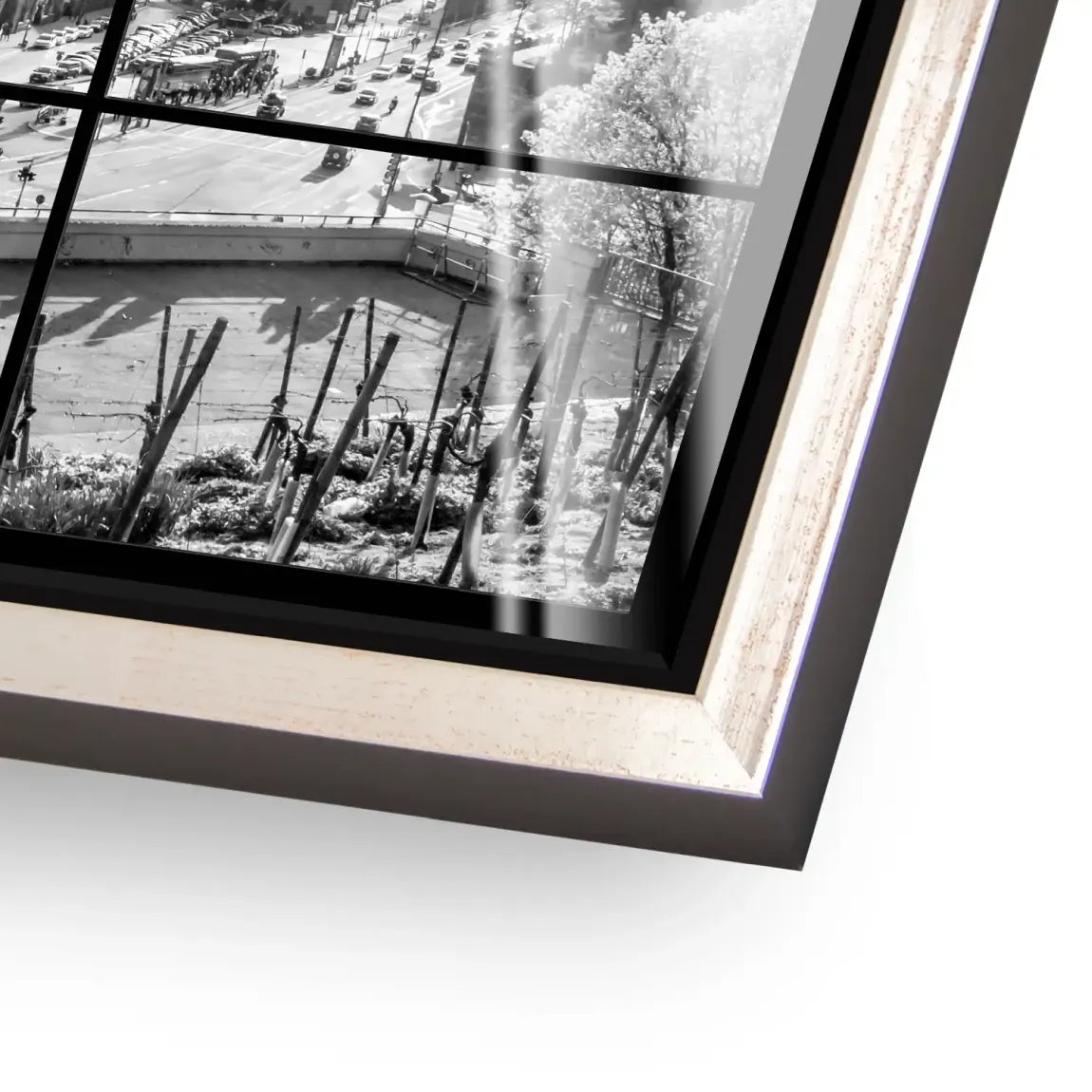 Hamburg Skyline Classic Acrylglas Bild