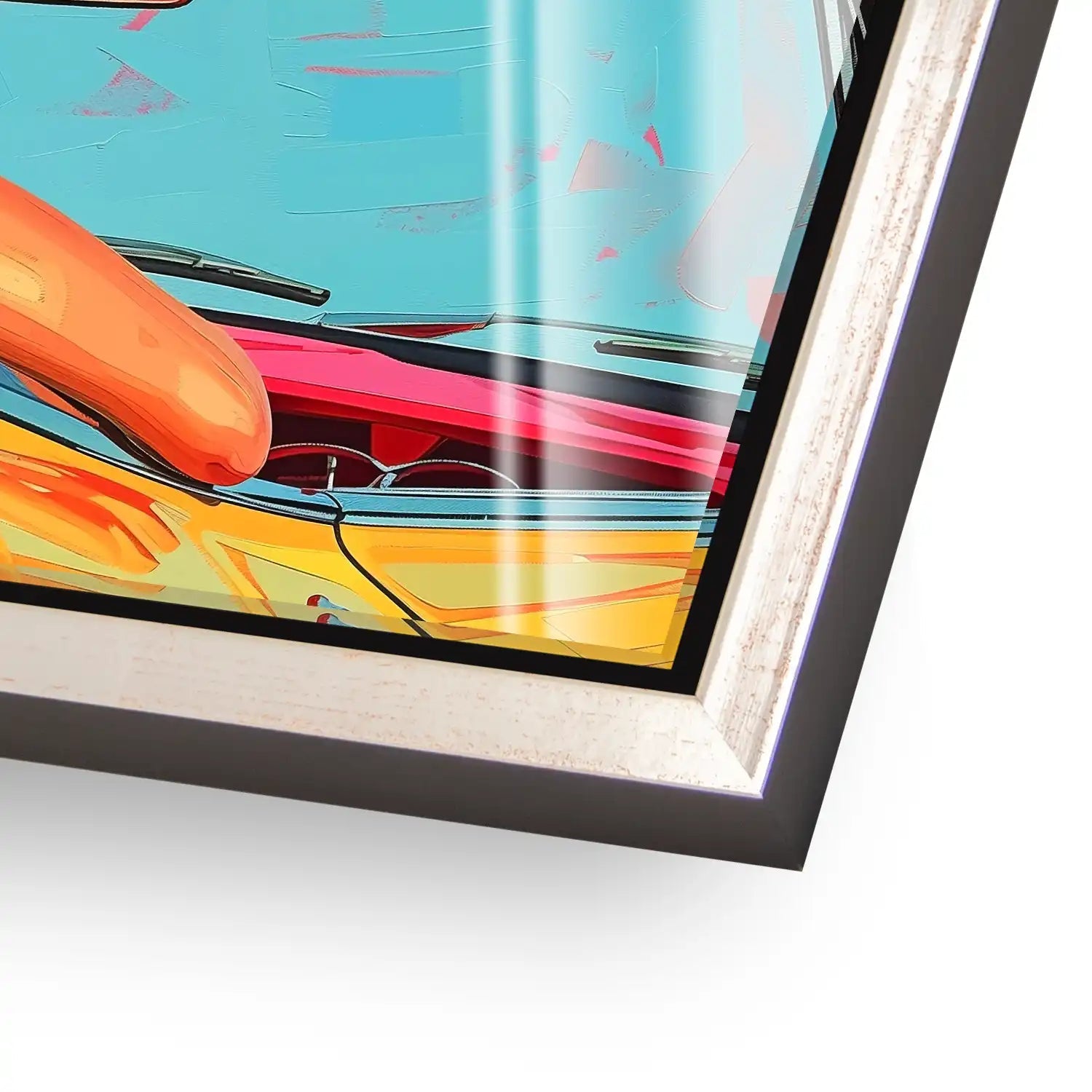 Roadtrip USA Pop Art Acrylglas Bild INGALERIE