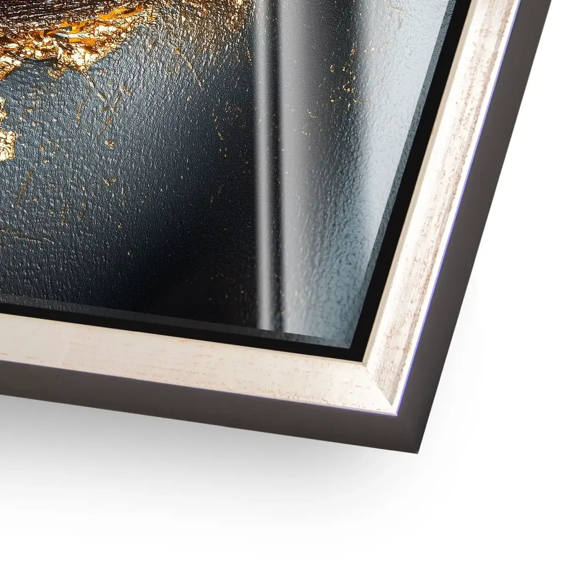 Flammenblick der Stille Acrylglas Bild INGALERIE