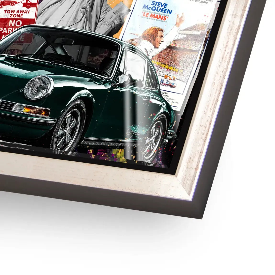 American Legend Steve McQueen Acrylglas Bild