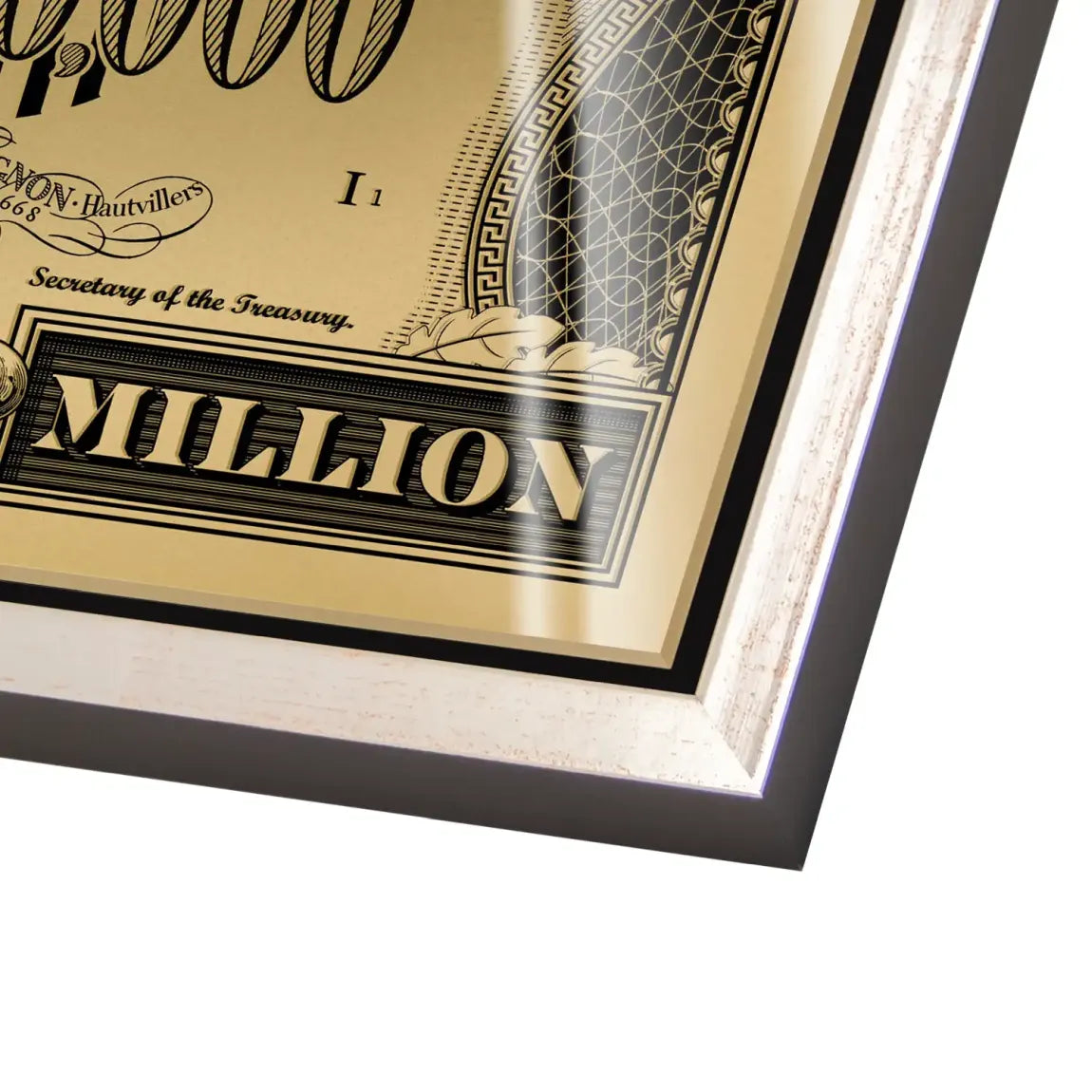 Donald Duck Goldfinger Instinct Pop Art Dollar Acrylglas Bild INGALERIE