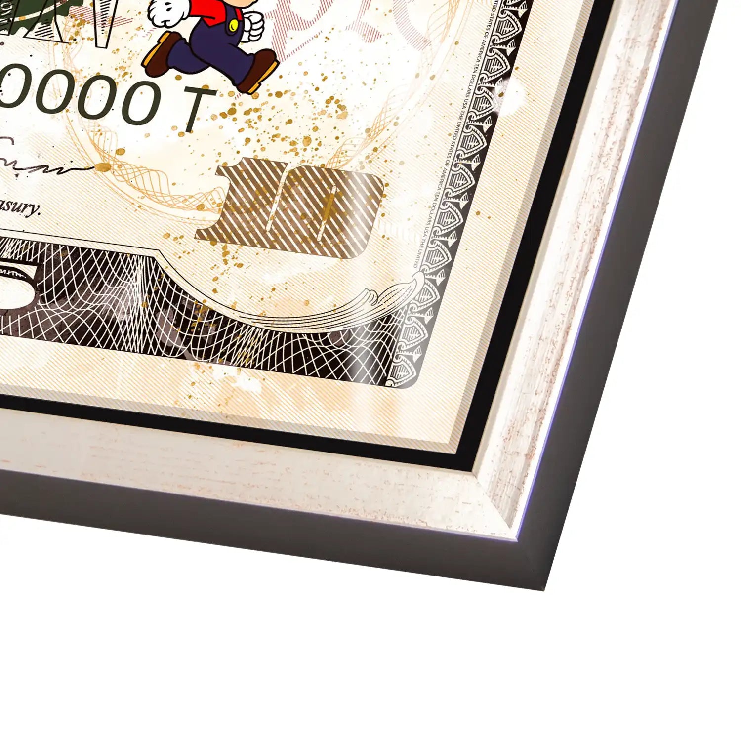 Tweety und Sylverster Dollar Acrylglas Bild INGALERIE