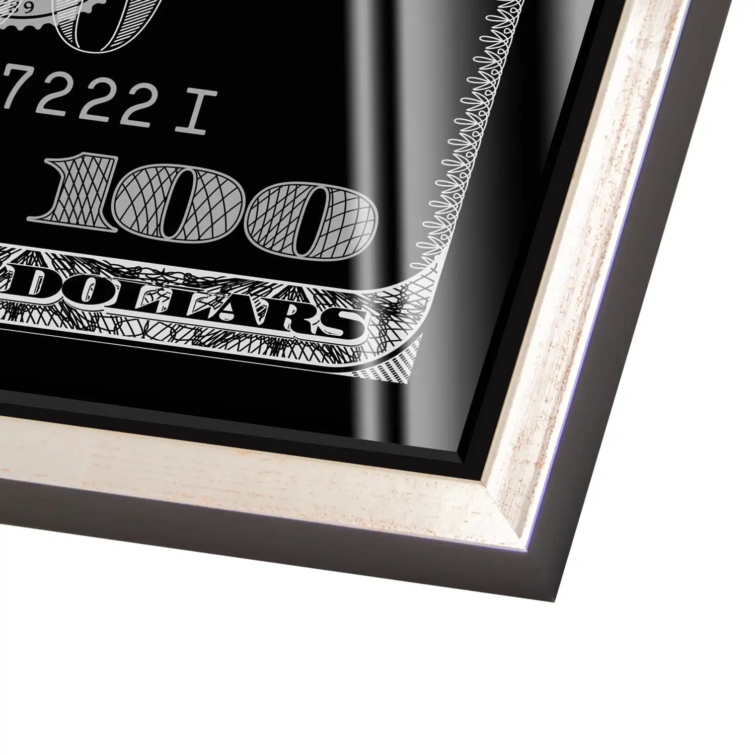 100 Dollar Acrylglas Bild INGALERIE