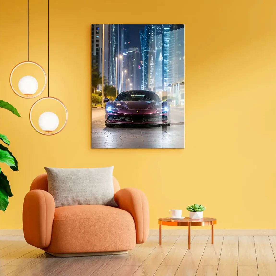 Midnight SF90 Art Acrylglasbild