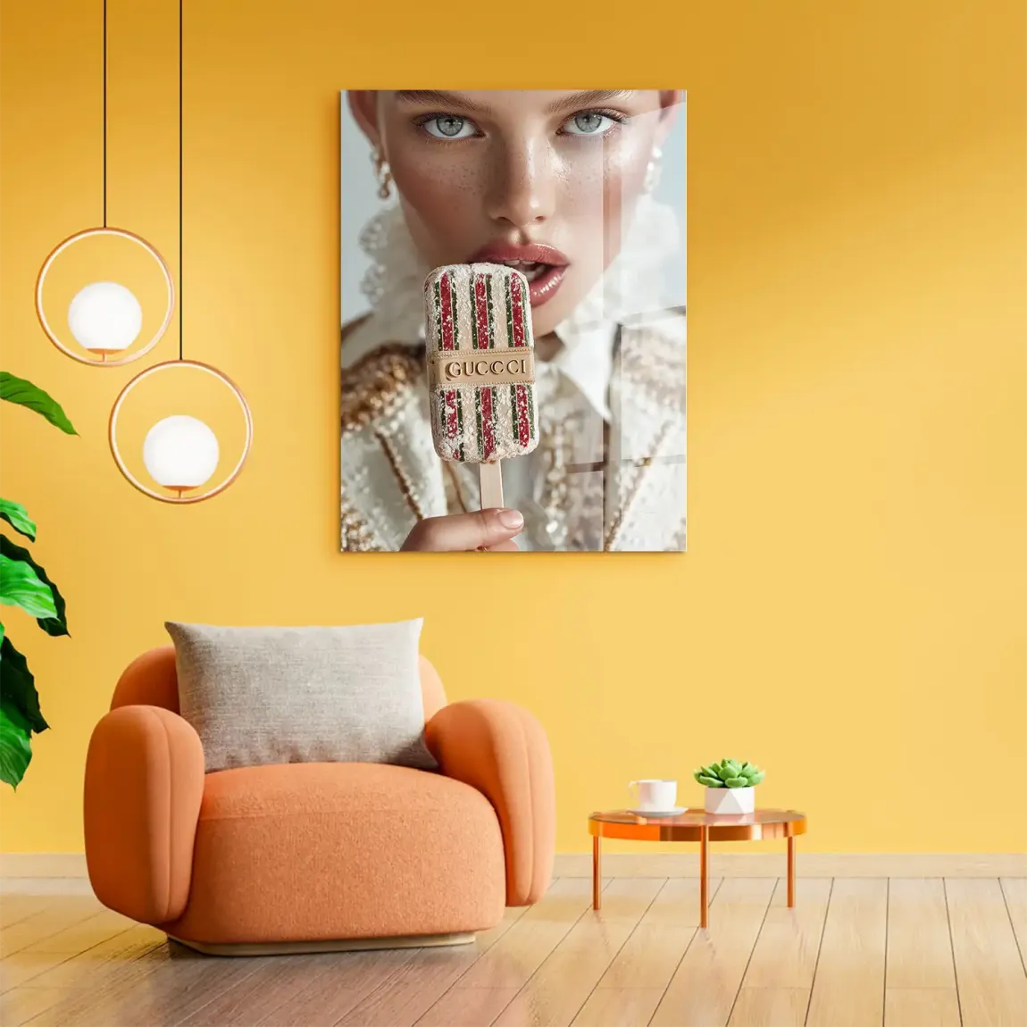 Gucci Ice Dream Acrylglasbild