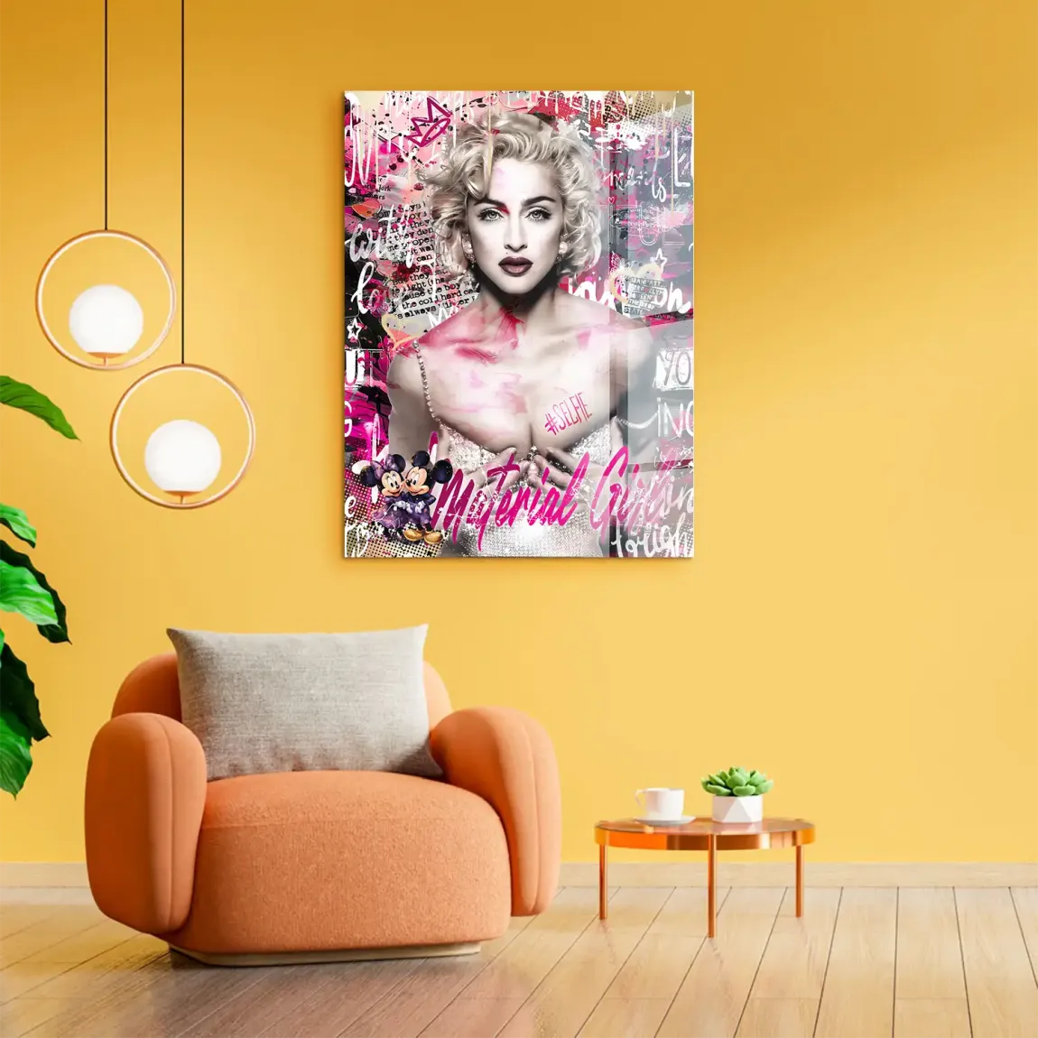 Pop Queen Vibes Acrylglasbild