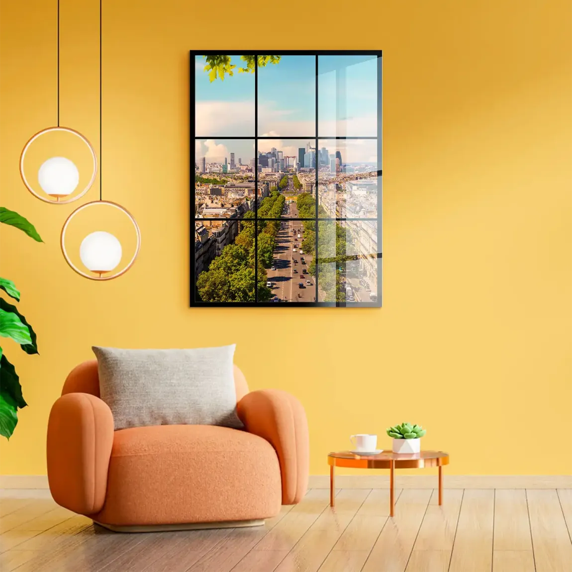 Avenue Lumière Paris Acrylglasbild