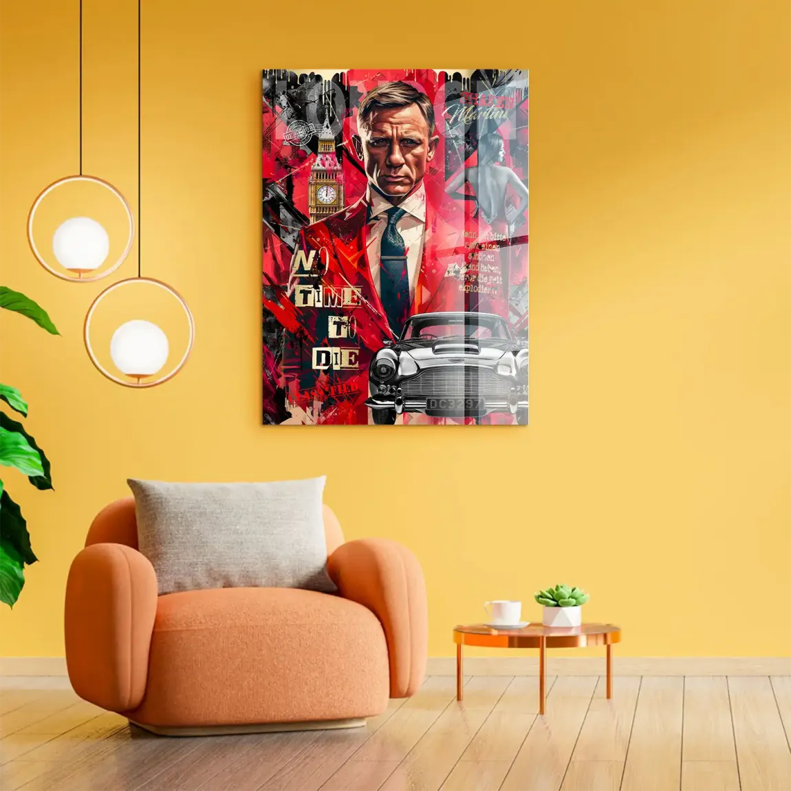 James Bond Vision London Acrylglasbild