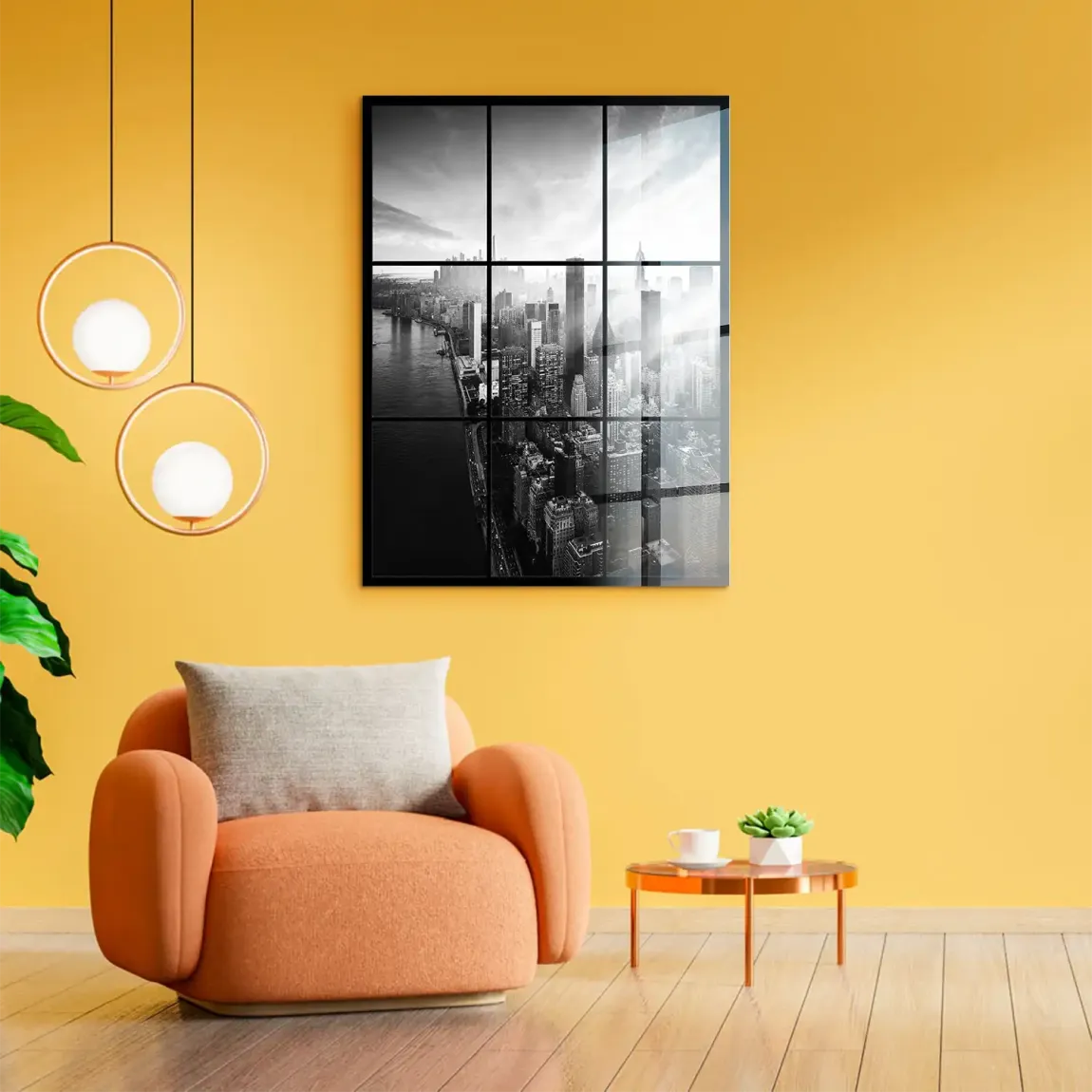 Silent Heights New York Acrylglasbild