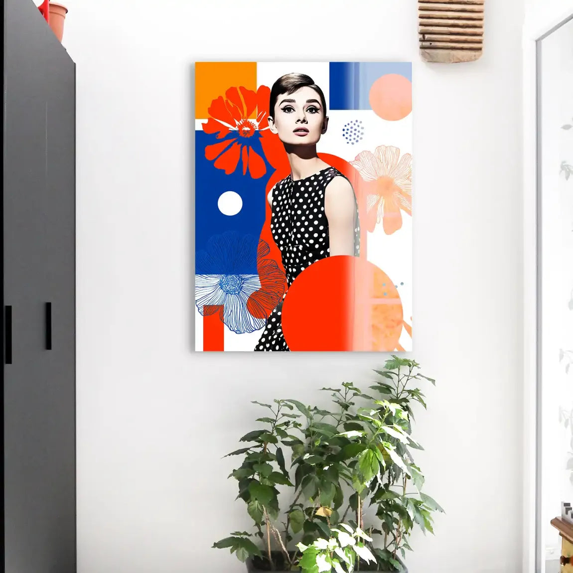 Audrey Hepburn Mod Muse Edition Acrylglasbild INGALERIE