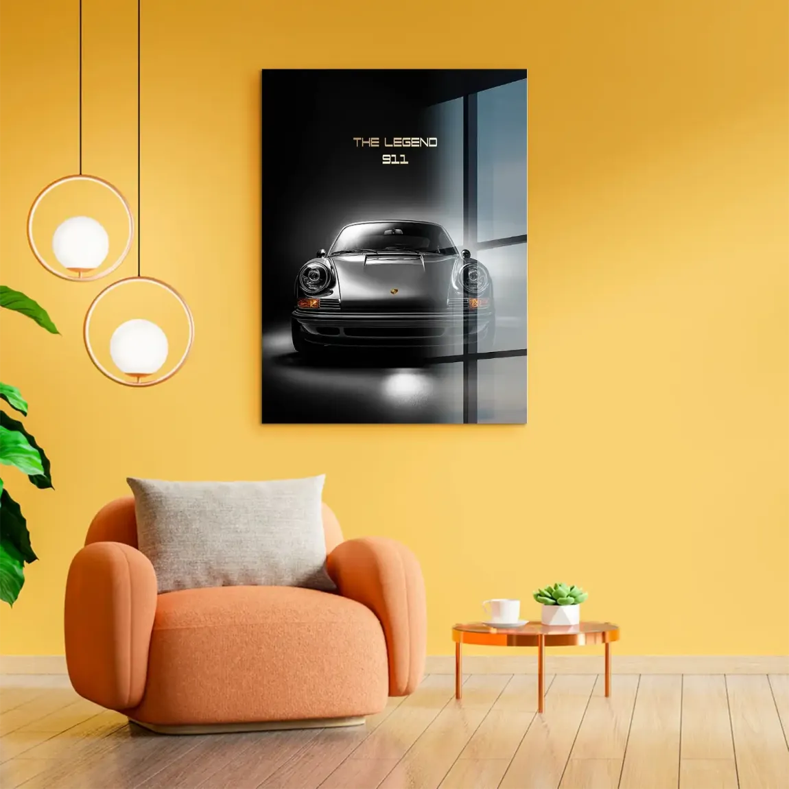 911 Legende Acrylglasbild