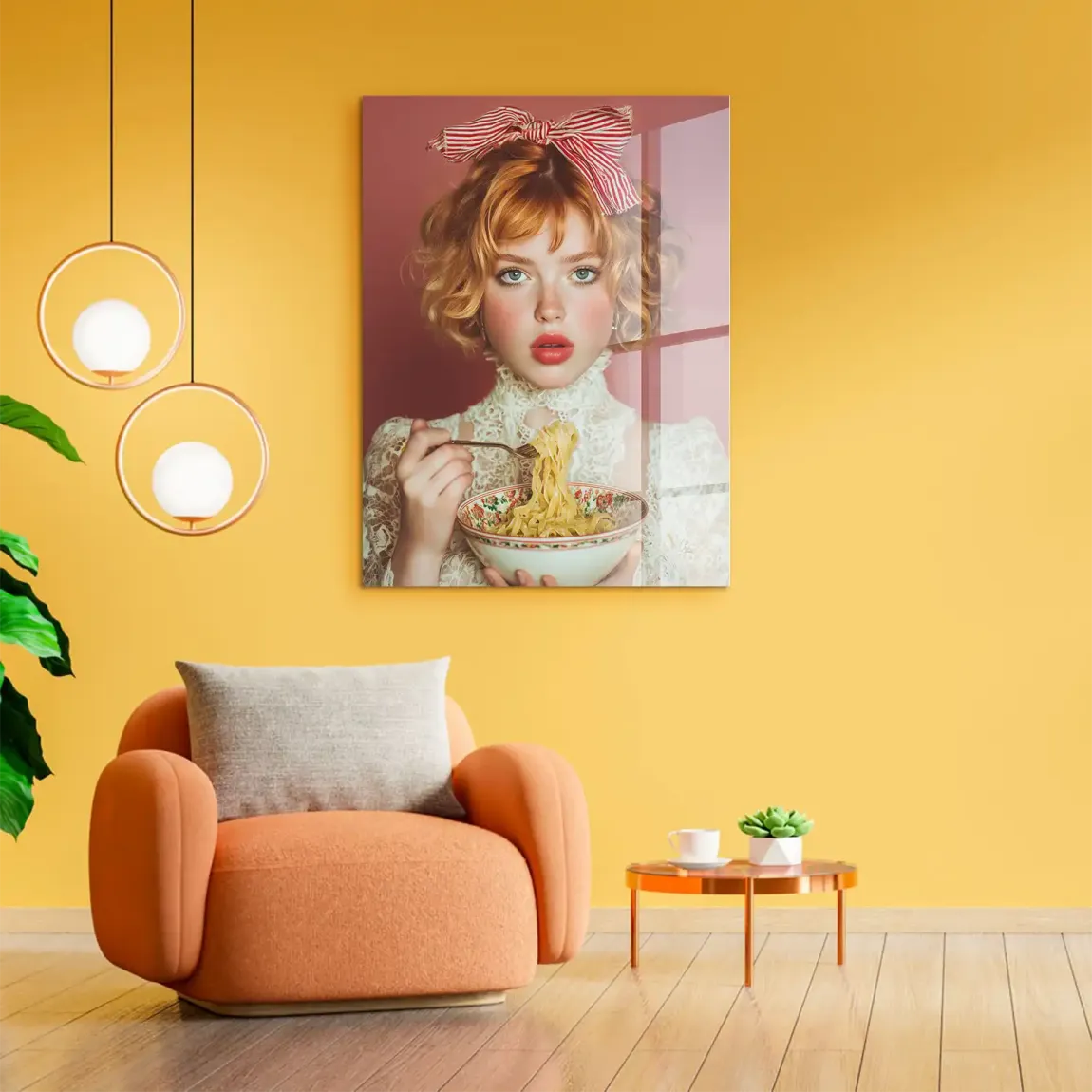 Bella Noodle Moments Acrylglasbild