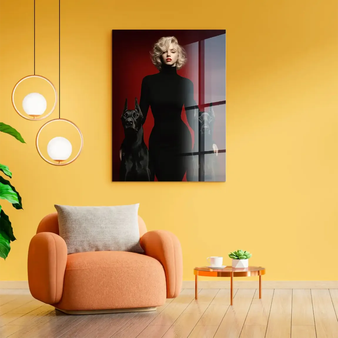 Marilyn Monroe Acrylglas Bild INGALERIE