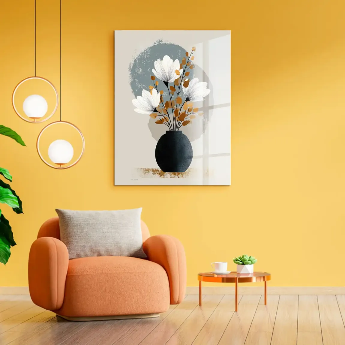 Pure Natur Abstrakt Acrylglasbild