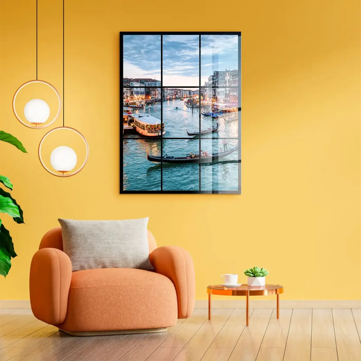 Lichter von Venedig Acrylglasbild