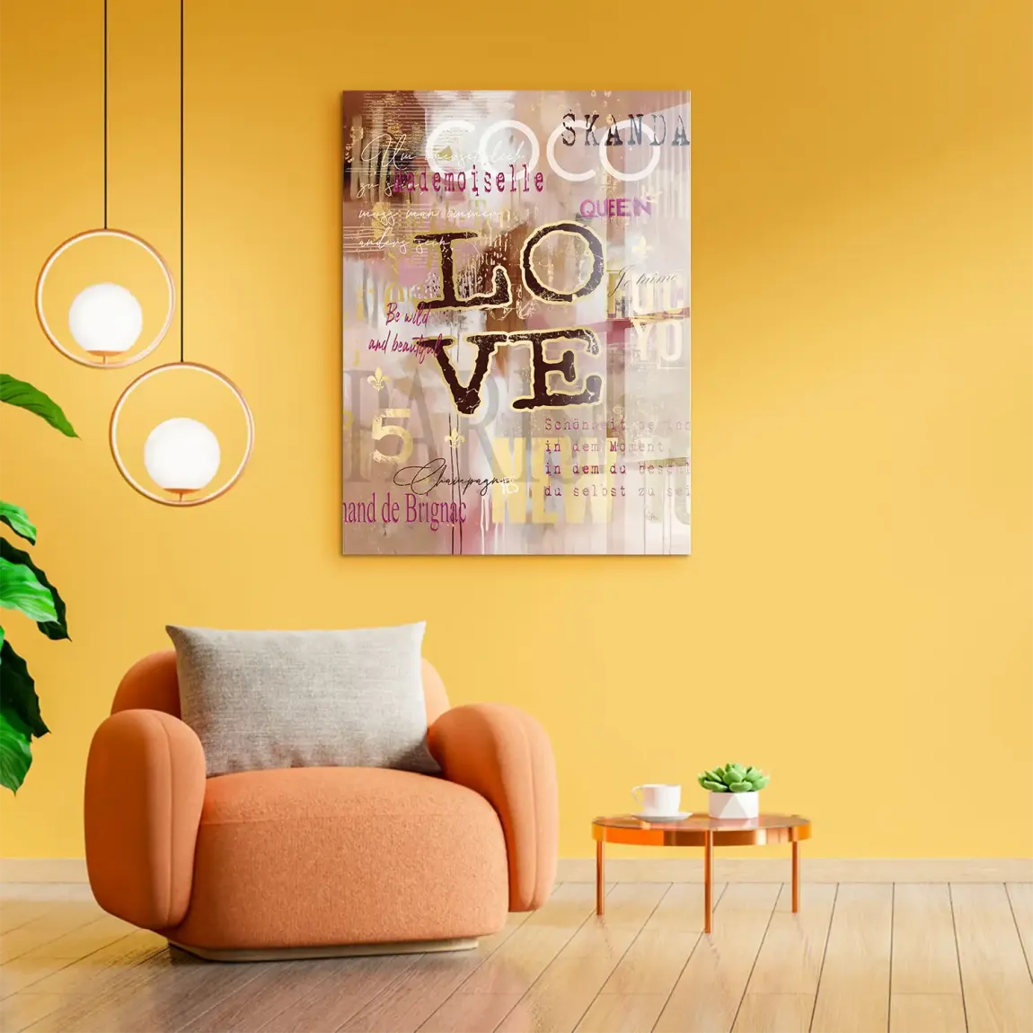 Coco Love Acrylglasbild