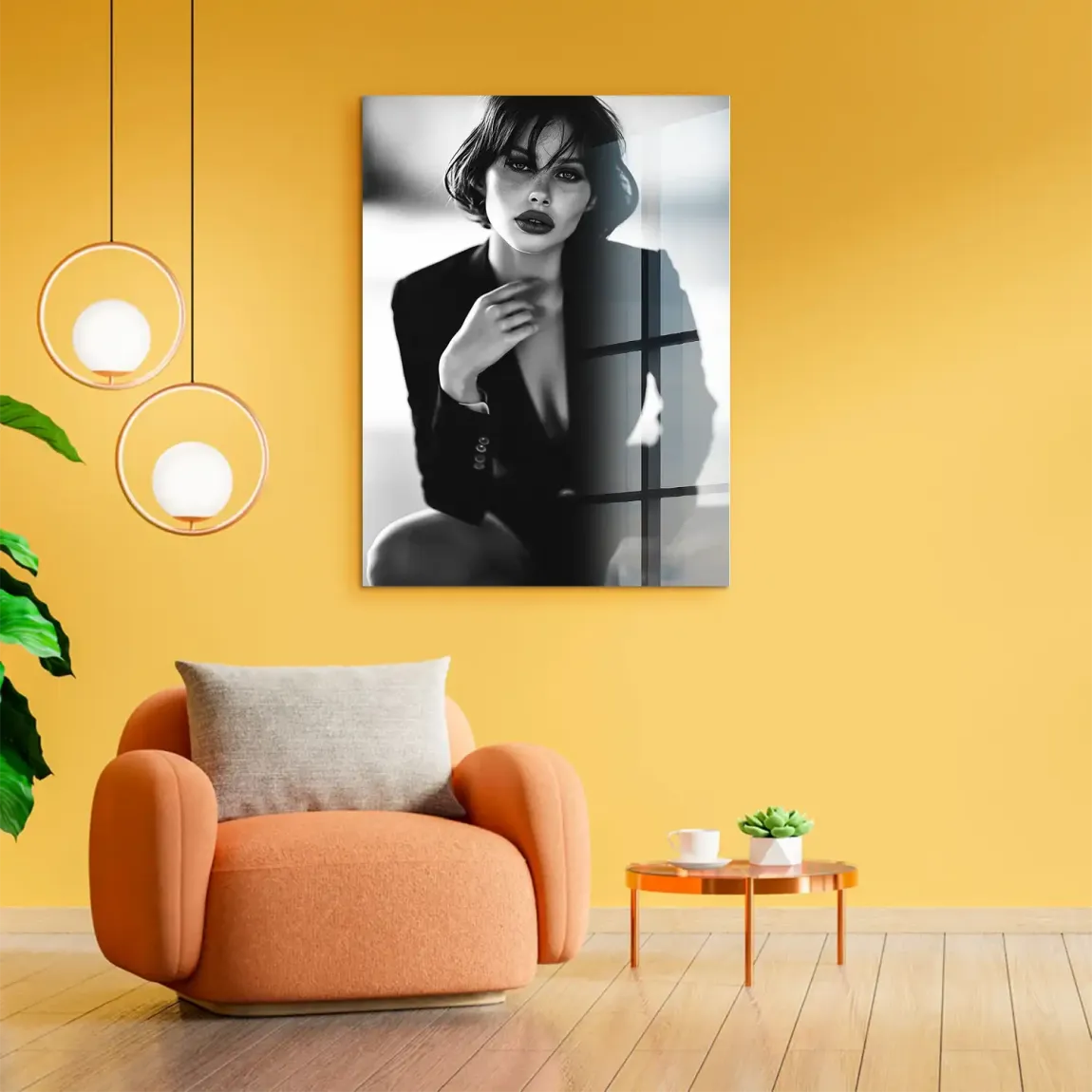 Femme Fatale Acrylglasbild