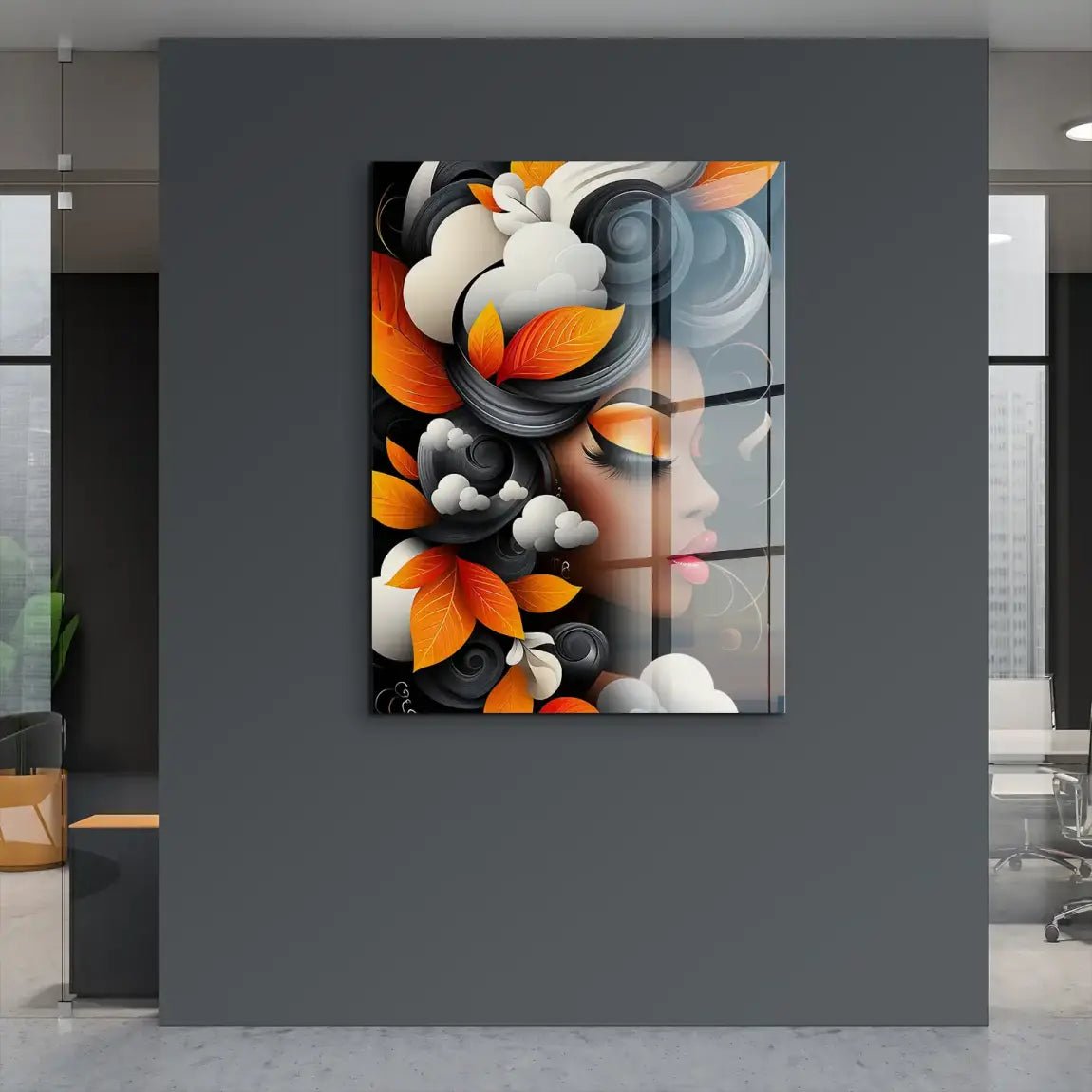 Black is Beauty Nr.12 Acrylglasbild INGALERIE