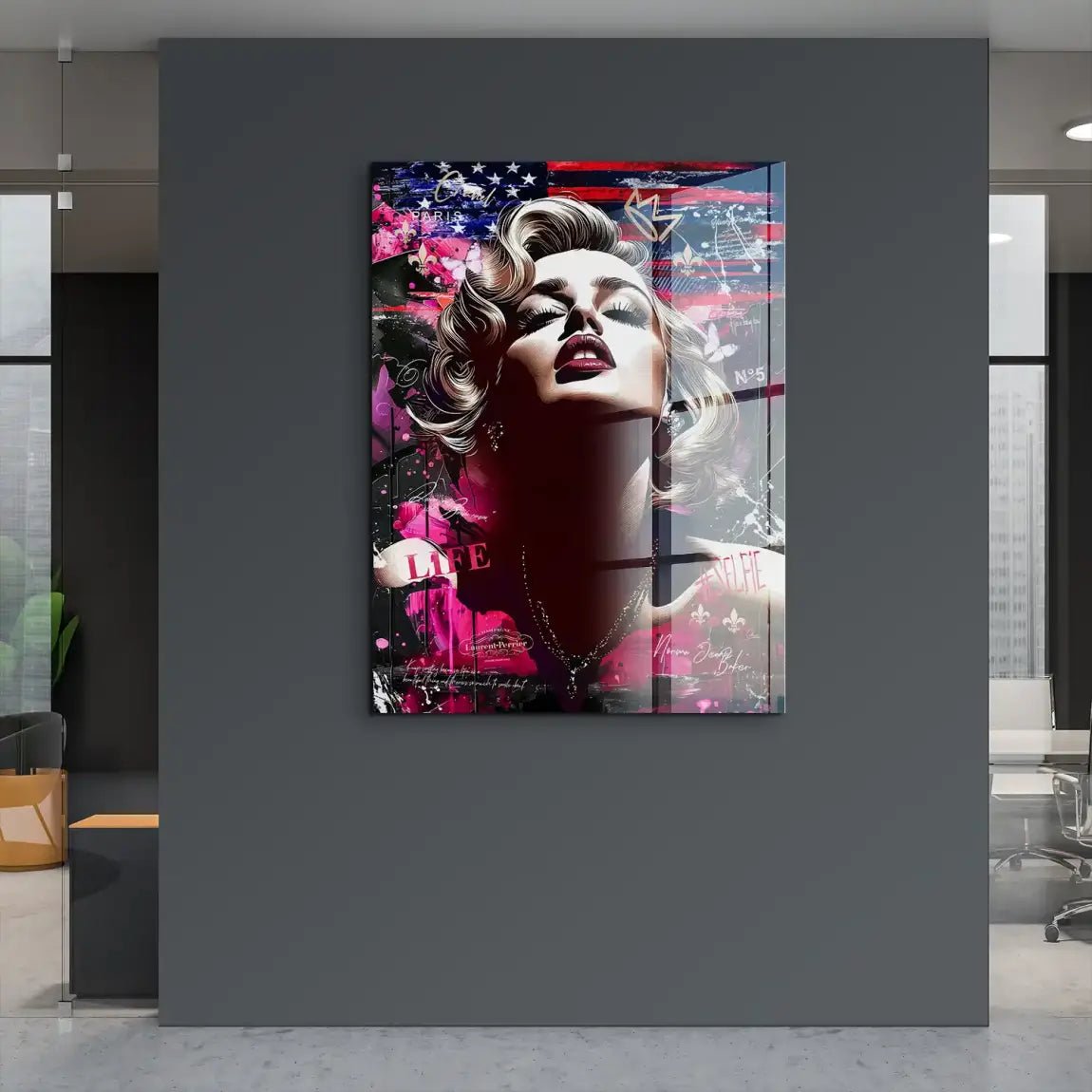 Marilyn Monroe USA Acrylglasbild INGALERIE