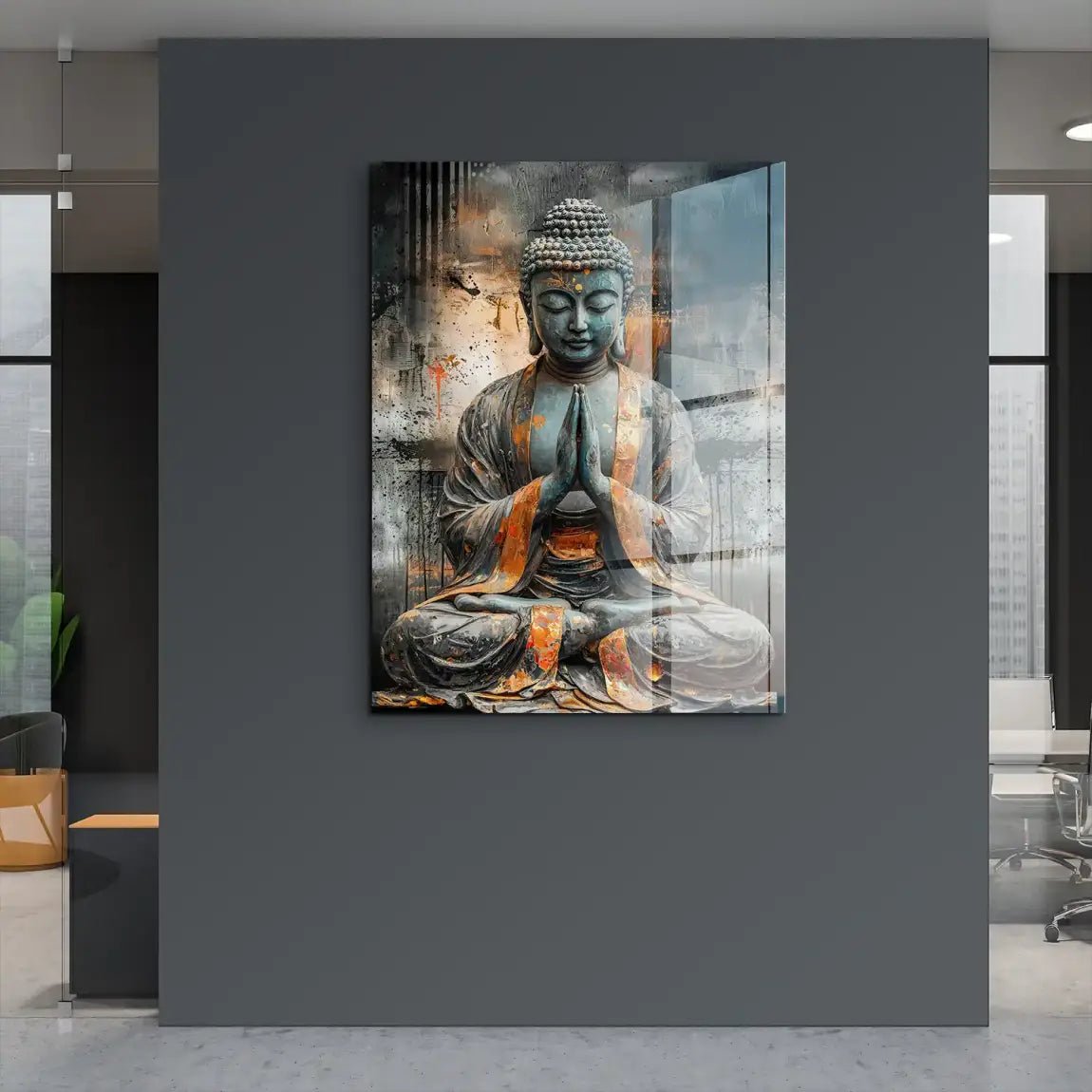 Buddha Abstrakt Nr.50 Acrylglasbild INGALERIE