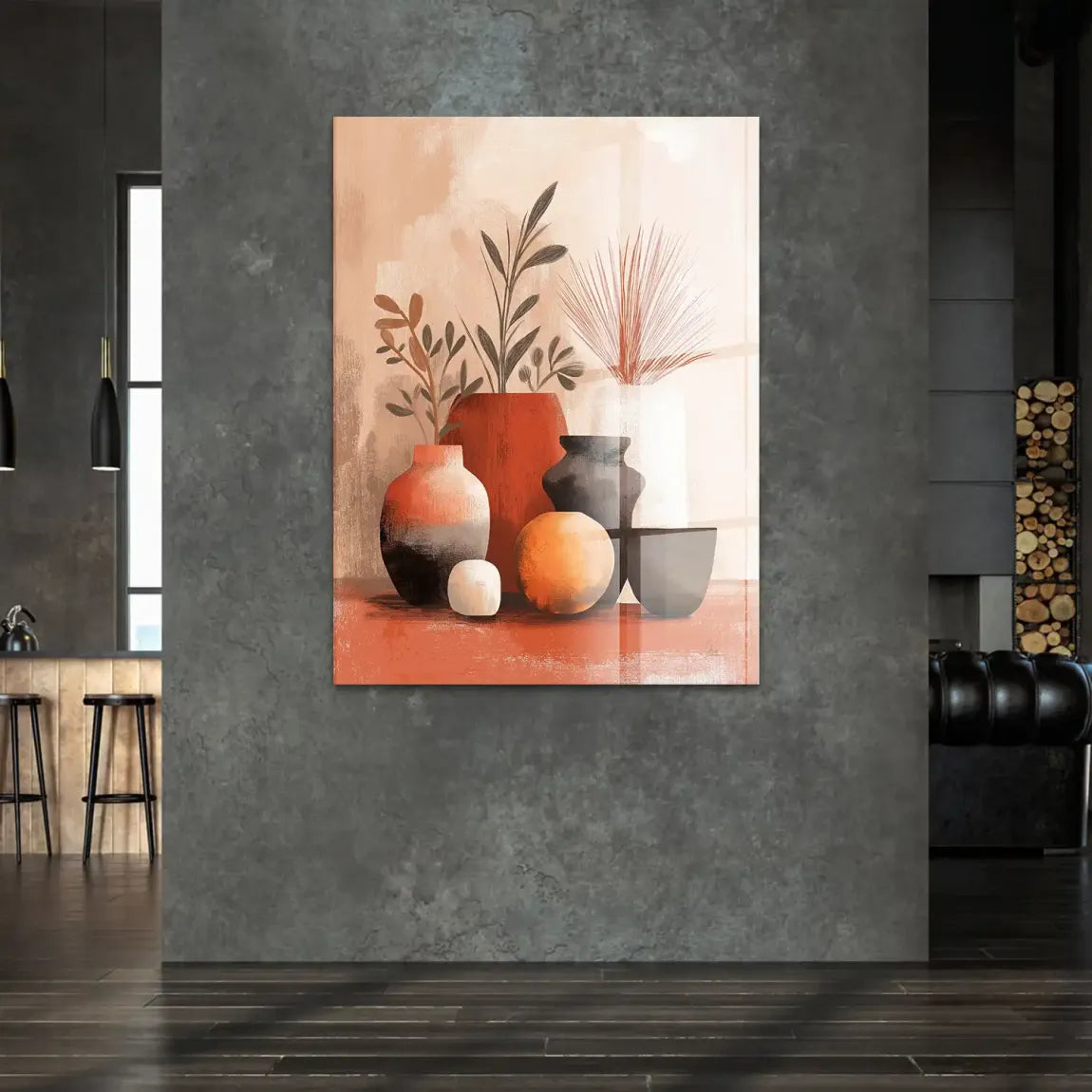 Terracotta Grace Acrylglasbild