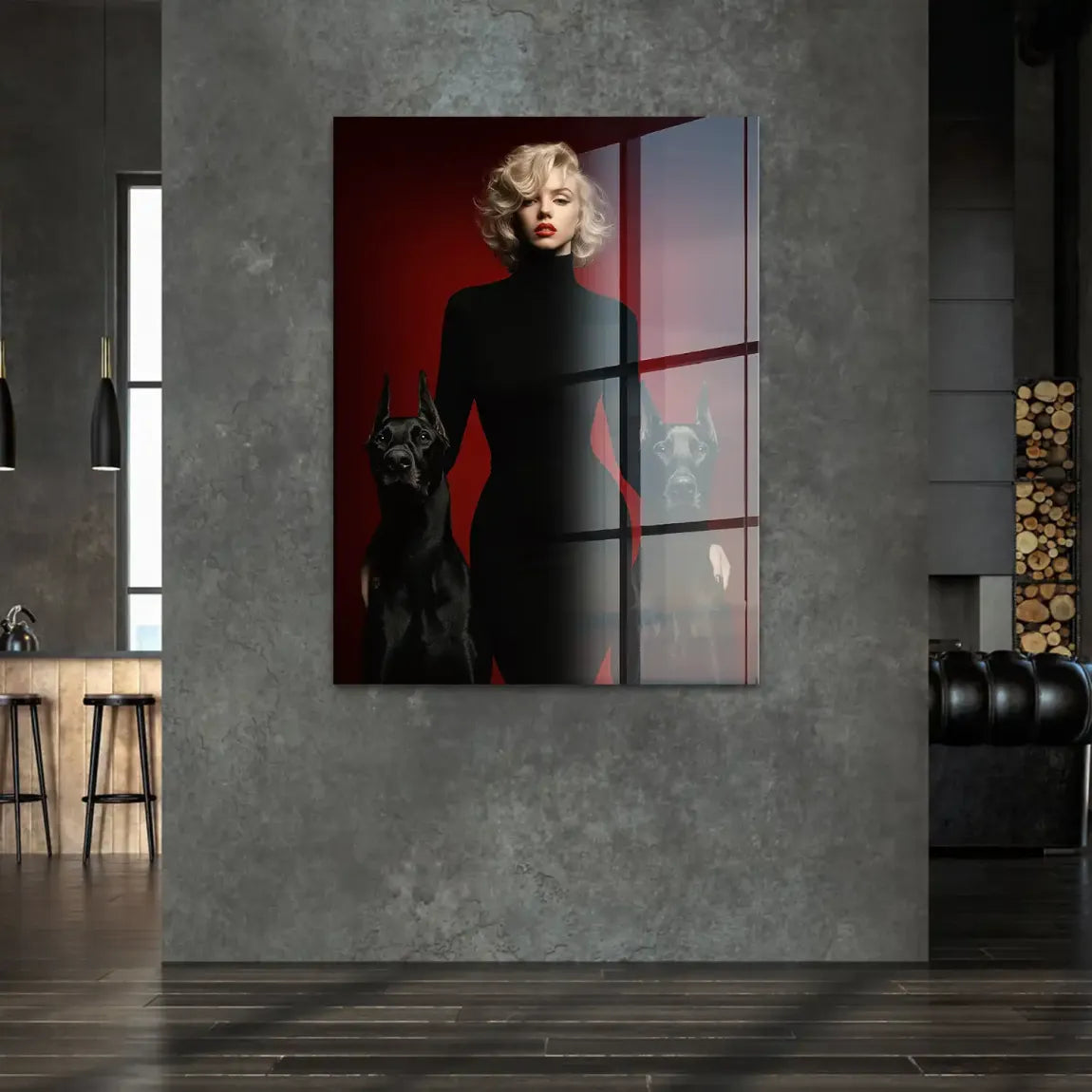 Marilyn Monroe Acrylglas Bild INGALERIE