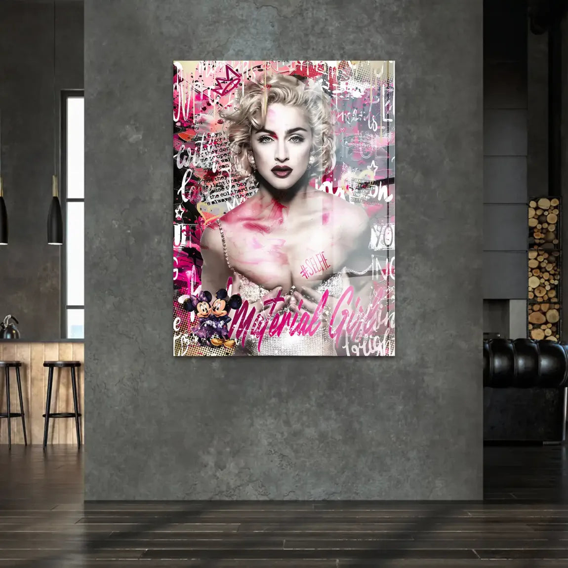Pop Queen Vibes Acrylglasbild