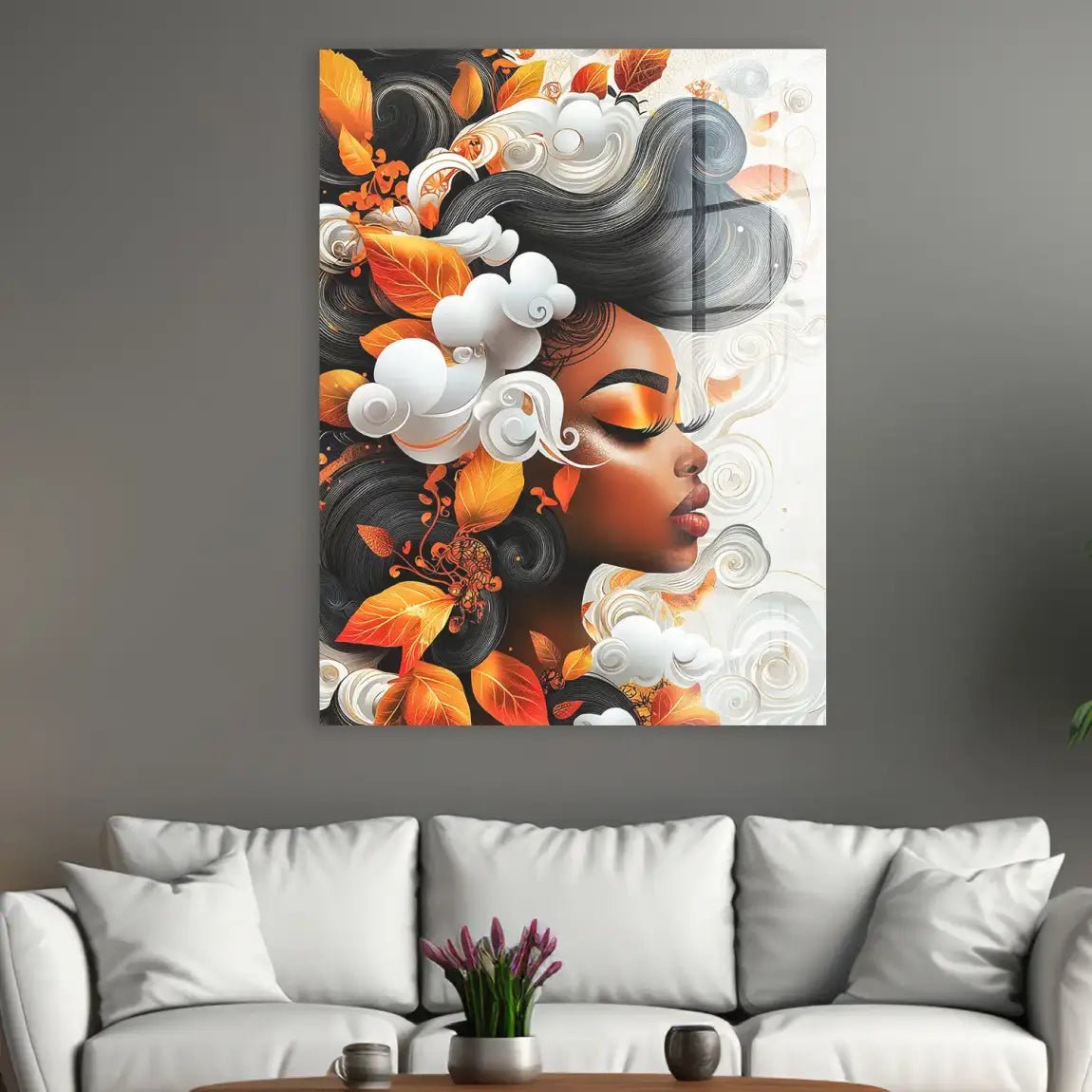 Black is Beauty Nr.11 Acrylglasbild INGALERIE