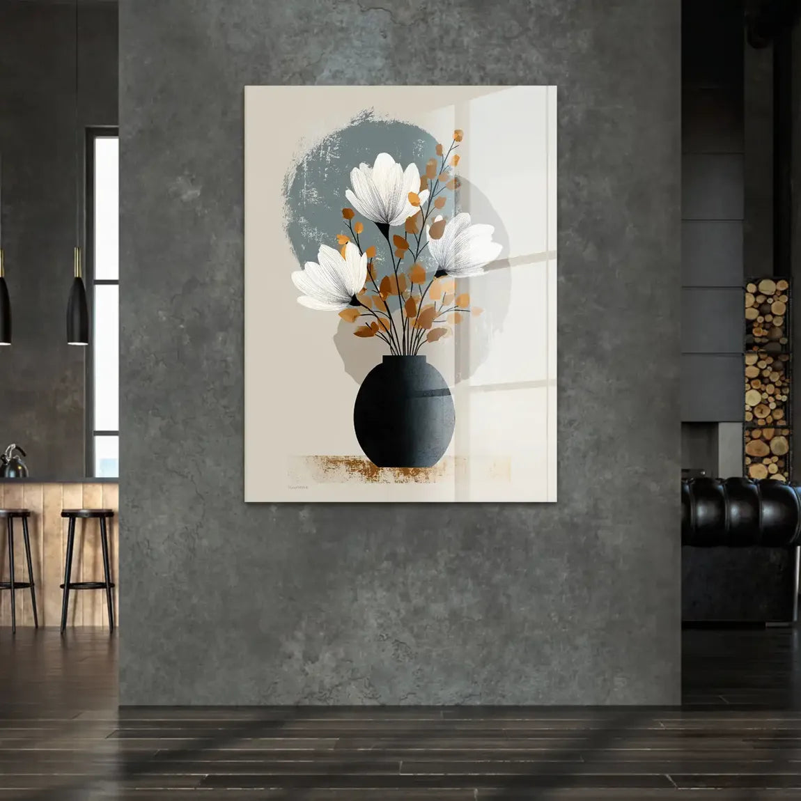Pure Natur Abstrakt Acrylglasbild